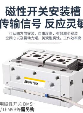 HFD亚德客薄型手指气缸/HF20DX30/HFD0128X1016X20/25X4/气动夹