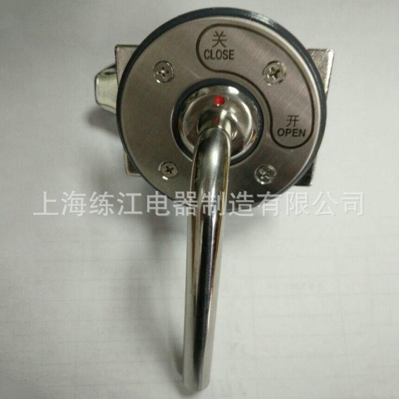 上海练江电门锁MS10工00电柜柜门锁防水业门锁MS10机械门拉手