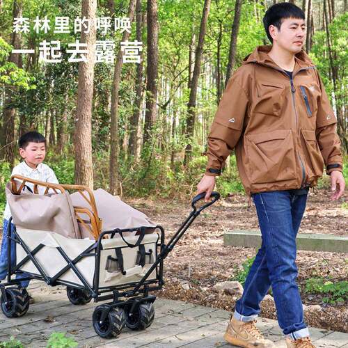 网红花店车卖花小地摊手推鲜花夜市ALAL1006折叠小拖车展示架摆摊