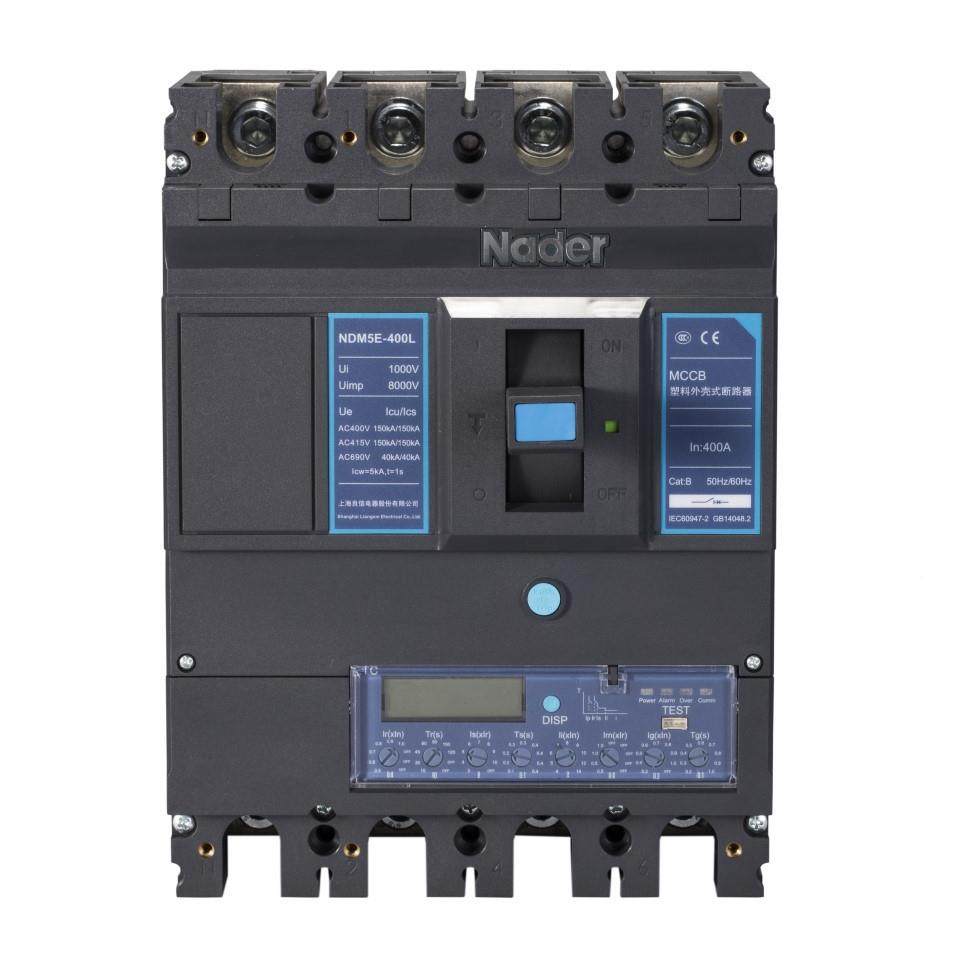 电上海良信塑壳I漏断0路器NMD3CAEL漏电开关NDM3L-125/430