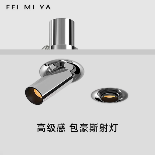 菲米娅包豪斯不锈钢可伸缩射灯
