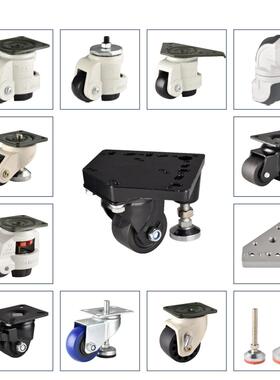 超重型白色尼龙轮DT-80万静向定向轮工业DXT-80X推车橡胶脚轮万音