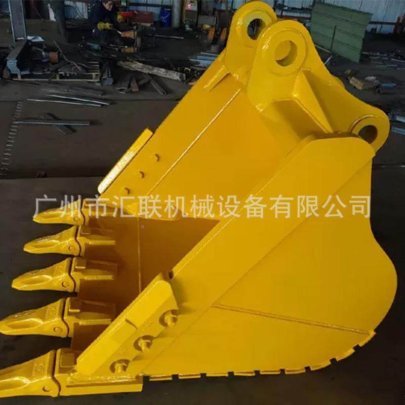 挖掘机挖斗特彼勒属具土岩石机工BCJ程铲斗CAT械200卡64方5