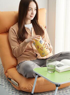 发121科技飘窗椅椅小沙榻米懒人床上靠背椅坐垫子折叠飘窗座椅懒