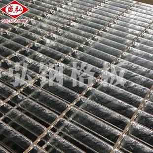 排水沟渠盖板厂镀JBT锌平水台板钢热格板定制污水处理专用钢格板