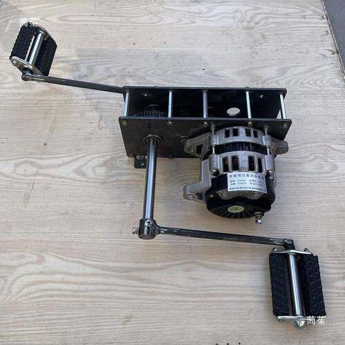 优选磁脚t$*&loj#踏0发电机12V24V2000W220v80瓦手摇交流永刷直流