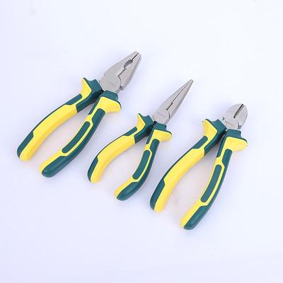 钢丝钳11件轮套组合工SBG具箱套装棘手工扳具盒手提式家用组套工