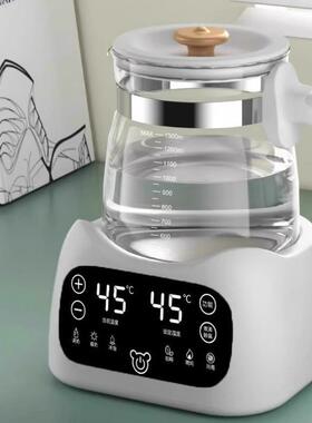 便携式恒温电热开烧水壶壶家用水壶全自动保温一体泡SHU茶蒸玻璃