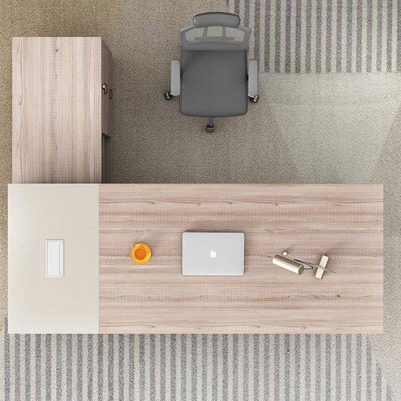 办FSR公家具时尚经理主管桌单人公桌椅组奢轻老板桌班合台简约现