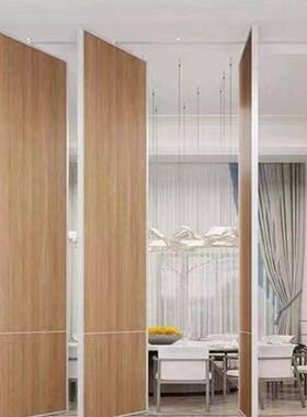 厅移动活动隔墙屏28365风酒断店音宴会饭店包厢折叠推拉移门餐厅