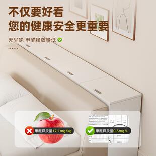 实木夹柜床缝边柜靠墙榻榻米储物床头001柜条床尾柜长缝隙收纳柜