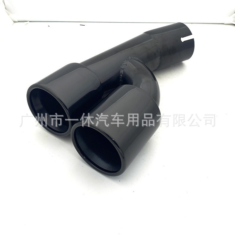 适用宝马3系F30F35 320 318排气管尾喉改装328单边双出一出二尾嘴