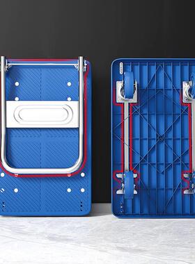 小便推车板拉货家用拖车手车搬运车折叠携加厚GNA车搬货轻便平拉