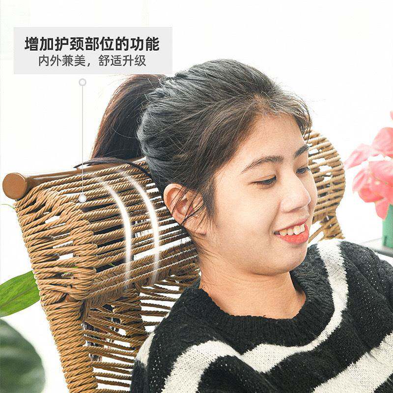 家户外摇摇人休闲躺椅阳台藤椅子庭院花18791园懒摇椅大人用单椅