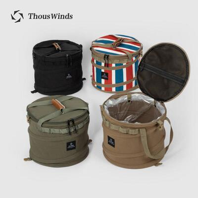 Thous Winds户外露营多功能垃圾桶水桶可折叠大容量伸缩桶收纳包