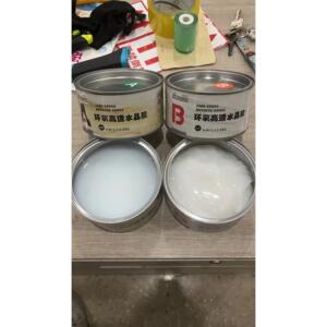 AB组环氧水晶胶大理石修䃼玉石胶雅士白粘接修䃼胶快干云石胶TKN