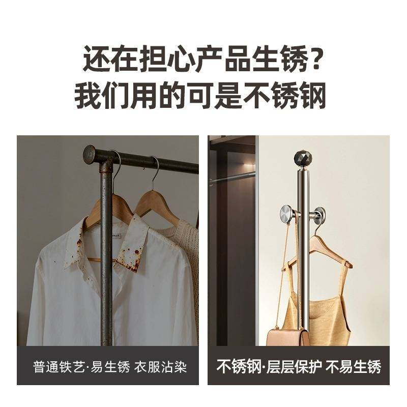 不锈钢踢脚线取暖器烘衣架落地卧室家用专用烘衣架简易烘干贴脚线