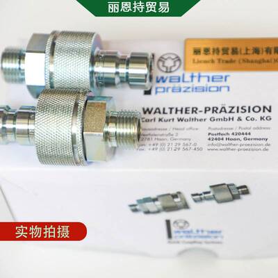 德国 瓦尔特 WALTHER  LP-003-0-XX004-23-2 快速接头
