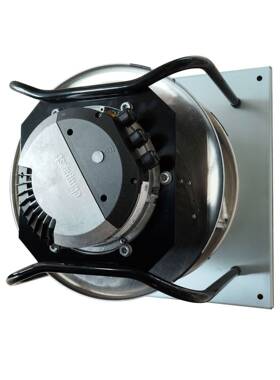 德国ebm风扇K3G355-PV70-01 K3G310-PV69-03 带支架离心散热 AHU