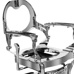 理店发椅配件油头椅GFE架子配椅大泵大盆男式 发理用理发椅铁骨架