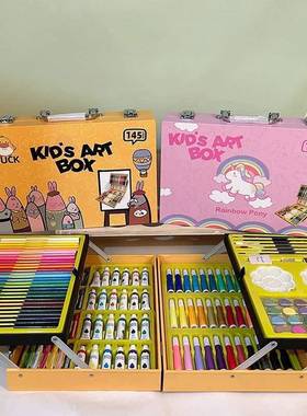 幼儿园美术画笔套装习笔水彩蜡笔学CUB用品