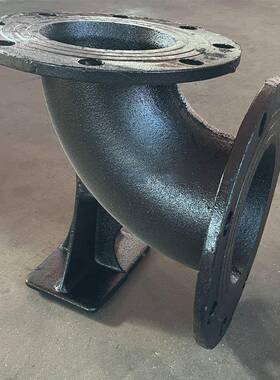 消火栓0弯头DN10D接N150地上连式消火栓77183，地下式消火栓弯头