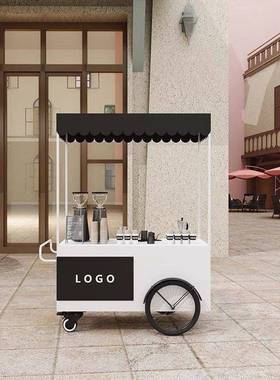 车促销车摊车小推车夜市餐花车场摊商位早餐车移79730动多功能展摆示