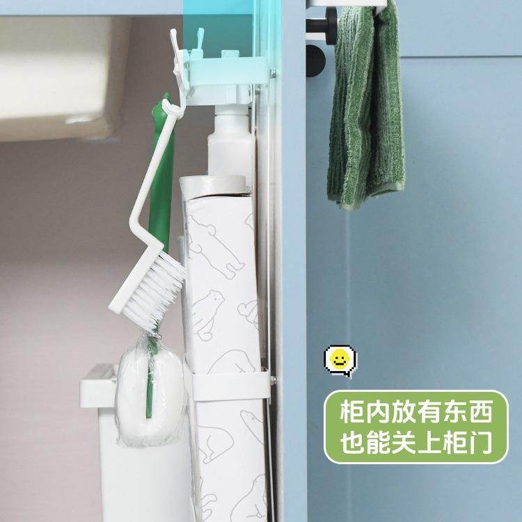 厨房柜门内侧免KGG挂篮收纳篮家用分保层鲜膜收纳盒打门孔后置物,鲜花速递/花卉仿真/绿植园艺,其它园艺用品,淘宝优惠券,粉丝福利购,淘宝优惠卷