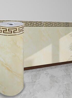 现货墙纸自粘装防防砖潮墙围墙裙水壁纸仿瓷墙贴大理石墙AEK面饰