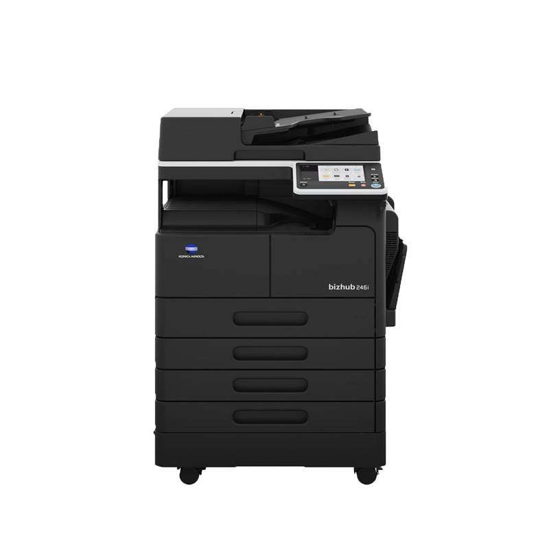 柯尼卡美能达bizhub246i复印机A3打印机复合机A4多功能一体机标配