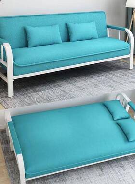 可拆洗沙发床折叠2025年新款小户用型家具IPP懒人双两铁人多功能