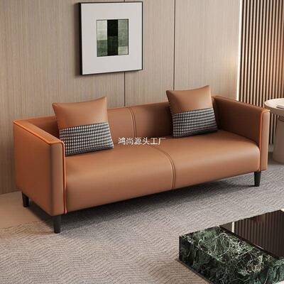 轻奢简约沙区发小户公寓出租屋客厅ZSF服装型店休息区待美接发店