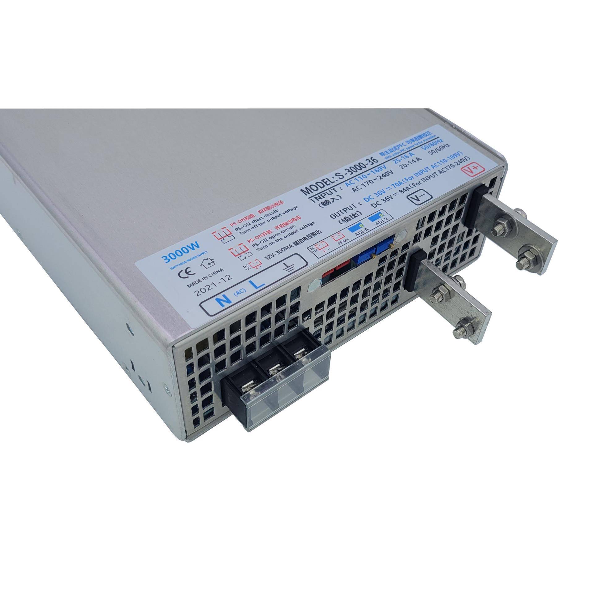 3000开关电源12V2V30V36V40V4480V50V60WV72V80V90V11RSLVPFC电源