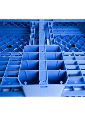 昆山力睿鸿VPY加厚格好田字塑料托盘可加网钢韧性管抗冲击周转用