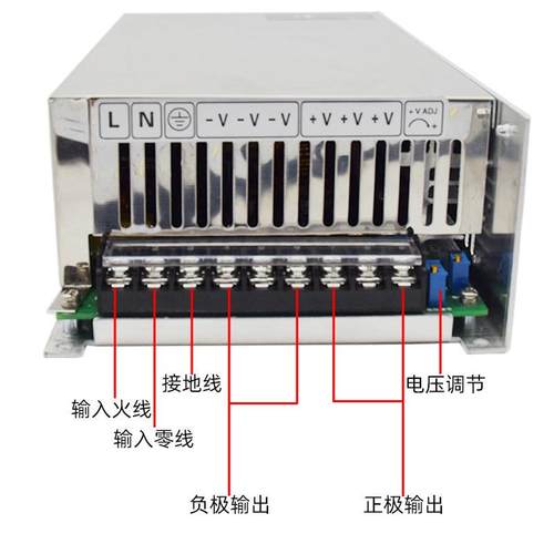 EQI12V/24V/3V6V/48可1000W开业关电源直流调工工控监控机械马达