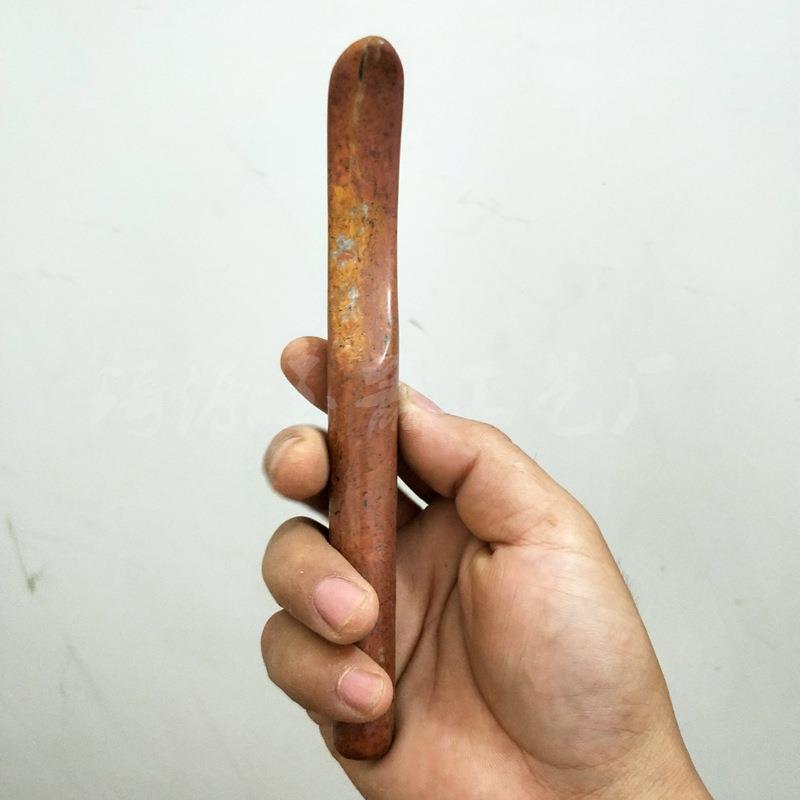 红砭痧石刮棒水WPZ砭刮痧板泗梳石子玉器