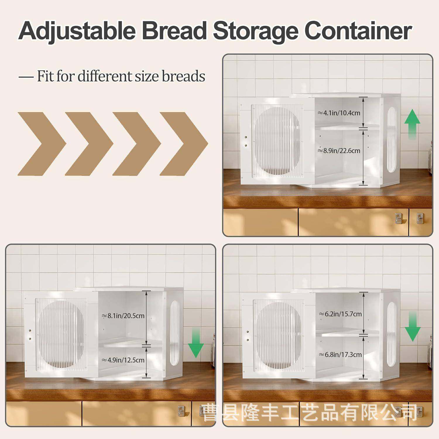 木质厨房面包箱可定制竹食制双层台面转角质物收纳盒木菜水果储蔬,收纳整理,首饰盒,淘宝优惠券,粉丝福利购,淘宝优惠卷