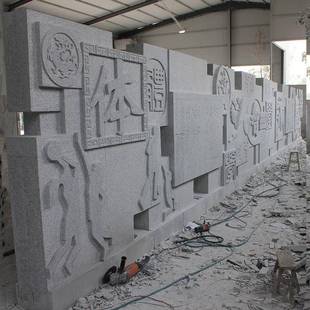 石雕浮雕壁画校园旅革命广场文浮化墙大游型雕FD66群雕物雕人塑