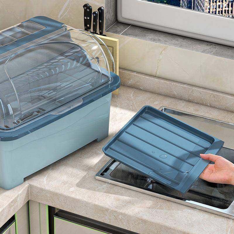 AszHuxmq放碗收纳箱整碗筷收盒有家用厨房盖盘纳碟沥水架台面碗柜,厨房/烹饪用具,抹布架/厨房清洁收纳架,淘宝优惠券,粉丝福利购,淘宝优惠卷