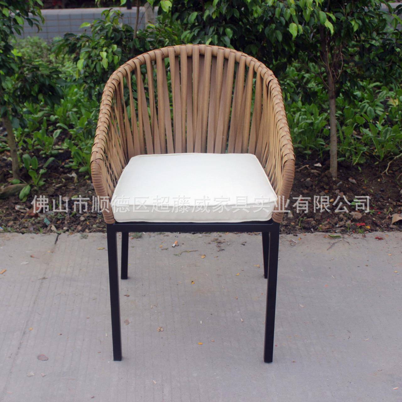 厂家酒店工程户CIG单台编藤休家阳具推广闲外仿藤椅