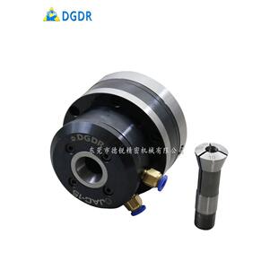 德旋转气动卡盘夹HCO头中空型气动具夹小紧夹自动锐化装备前置式