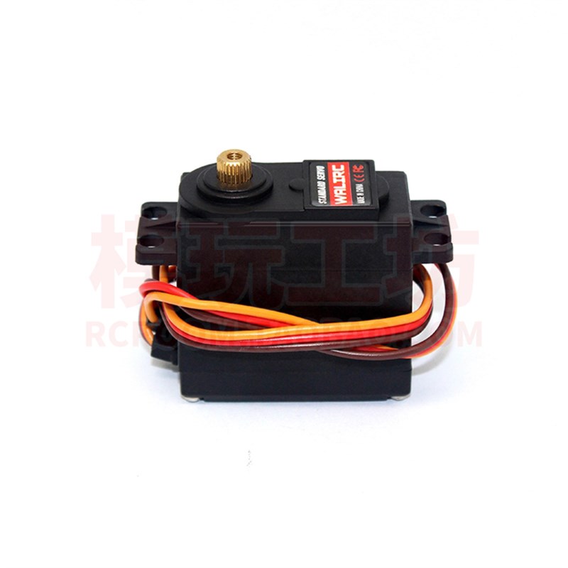 专业RC四驱1/10短卡平跑大脚越野遥控车大扭力金属齿转向伺服舵机