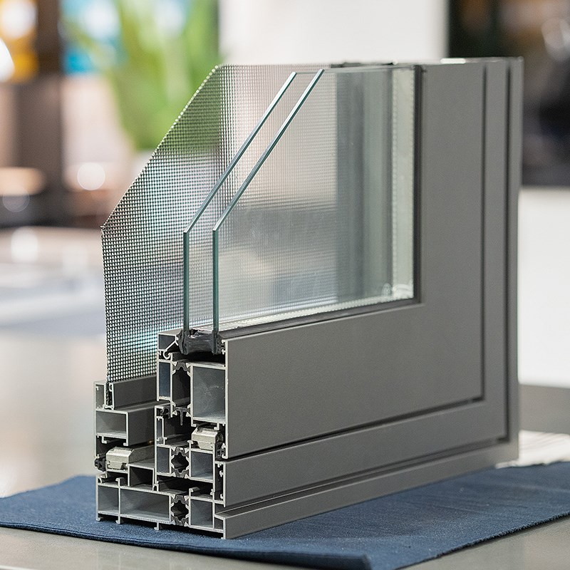 杭州断桥铝门窗封阳台凤铝定制安装系统窗铝合金窗纱一体包阳台