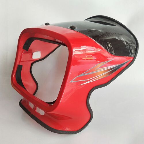 适用GS125/HJ125-F导流罩 大灯罩大灯壳头罩前照灯大灯适用