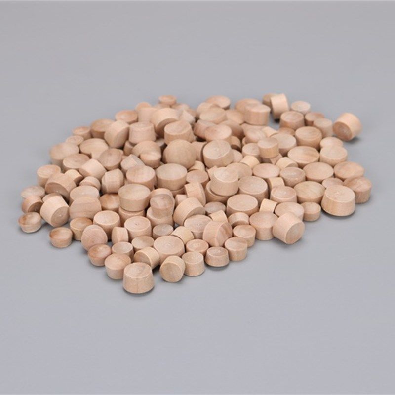 木塞 木装饰帽 荷木螺丝孔塞锥形木粒子楼梯盖帽实木孔塞木盖木扣