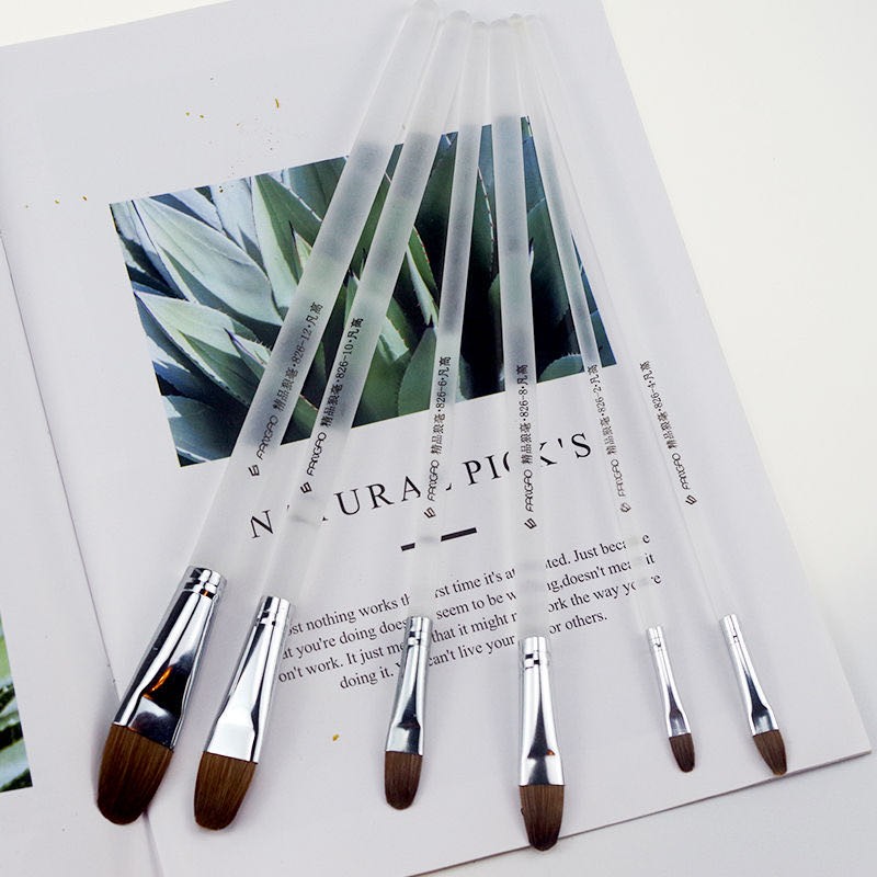 梵凡高浮生若梦磨砂杆狼毫水粉笔装水彩画丙烯彩绘画笔82