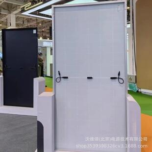 单晶硅阳能发电板VIA光伏充太电板5房25 550W户外渔船家用48车V电