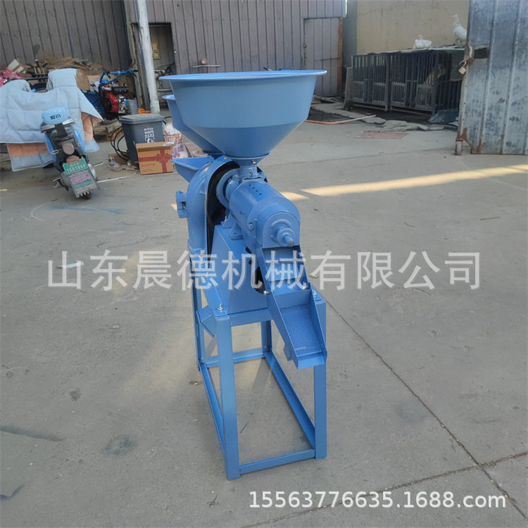 砂轮式谷子脱壳碾米机 黄豆去皮机苍耳脱刺机