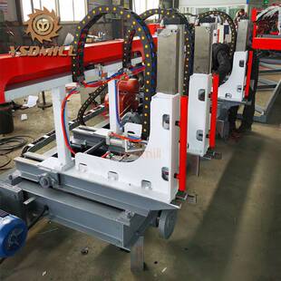 亚士达厂家直销木工机械带锯机跑车全自动数控大型木工跑车行车锯