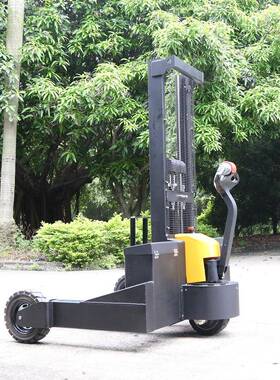 houl电DVHar野好拉全自恶动叉车越山地动堆高车充气轮劣路况铲车